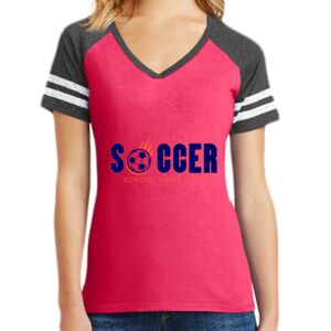 Women's Game V-Neck Tee Thumbnail