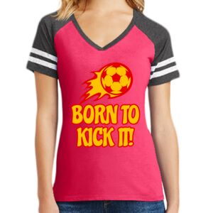 Women's Game V-Neck Tee Thumbnail