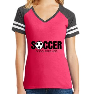 Women's Game V-Neck Tee Thumbnail