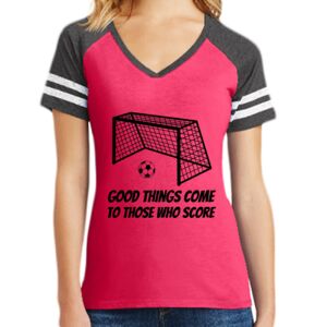 Women's Game V-Neck Tee Thumbnail