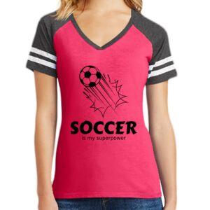 Women's Game V-Neck Tee Thumbnail