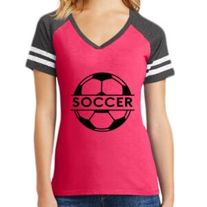 Women's Game V-Neck Tee Thumbnail