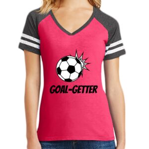 Women's Game V-Neck Tee Thumbnail