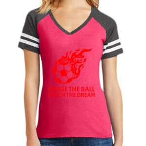 Women's Game V-Neck Tee Thumbnail