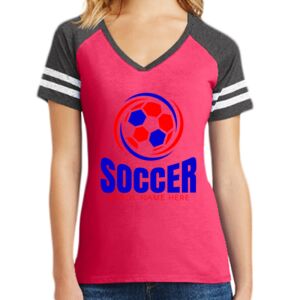 Women's Game V-Neck Tee Thumbnail