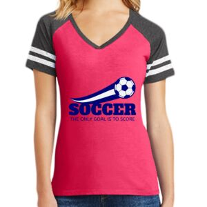 Women's Game V-Neck Tee Thumbnail