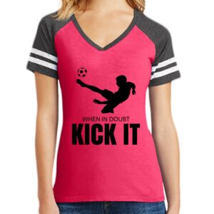 Women's Game V-Neck Tee Thumbnail