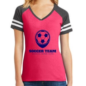 Women's Game V-Neck Tee Thumbnail