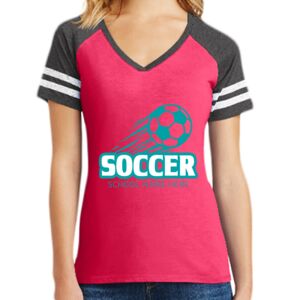 Women's Game V-Neck Tee Thumbnail