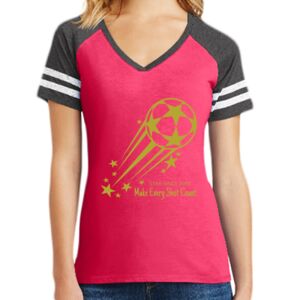 Women's Game V-Neck Tee Thumbnail