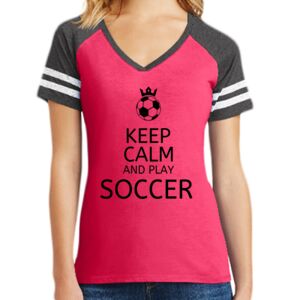 Women's Game V-Neck Tee Thumbnail
