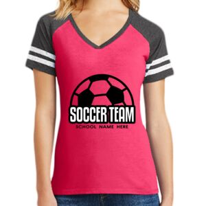 Women's Game V-Neck Tee Thumbnail