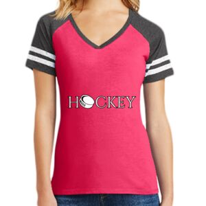 Women's Game V-Neck Tee Thumbnail