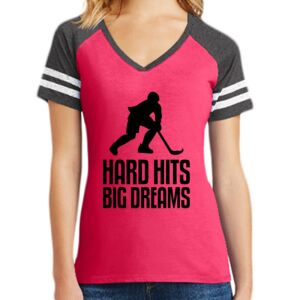 Women's Game V-Neck Tee Thumbnail