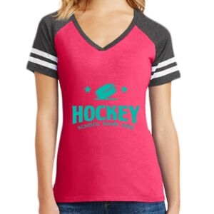 Women's Game V-Neck Tee Thumbnail
