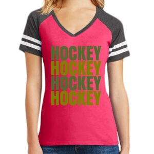 Women's Game V-Neck Tee Thumbnail