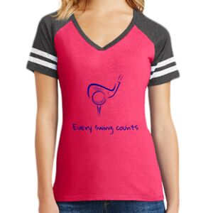 Women's Game V-Neck Tee Thumbnail