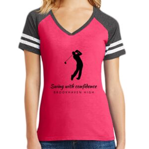 Women's Game V-Neck Tee Thumbnail