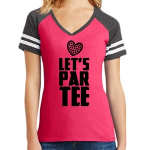 Women's Game V-Neck Tee Thumbnail