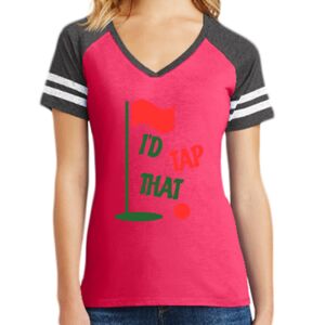 Women's Game V-Neck Tee Thumbnail