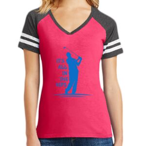 Women's Game V-Neck Tee Thumbnail