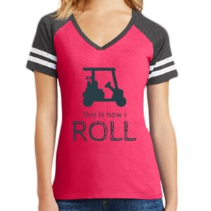 Women's Game V-Neck Tee Thumbnail