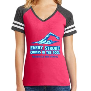 Women's Game V-Neck Tee Thumbnail