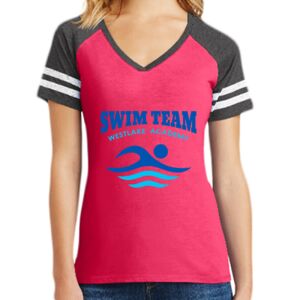Women's Game V-Neck Tee Thumbnail