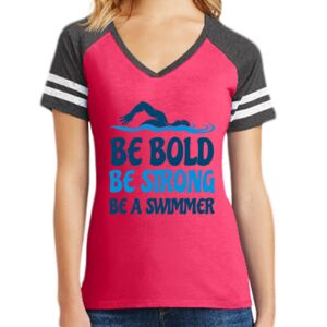 Women's Game V-Neck Tee Thumbnail