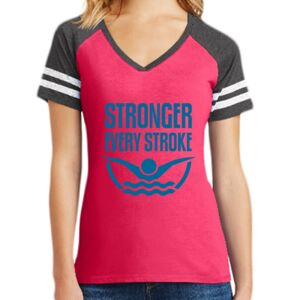 Women's Game V-Neck Tee Thumbnail