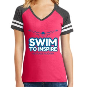 Women's Game V-Neck Tee Thumbnail