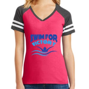 Women's Game V-Neck Tee Thumbnail
