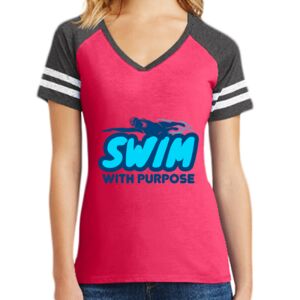 Women's Game V-Neck Tee Thumbnail
