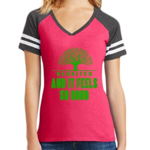 Women's Game V-Neck Tee Thumbnail