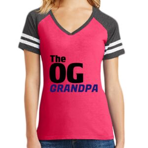 Women's Game V-Neck Tee Thumbnail