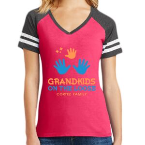 Women's Game V-Neck Tee Thumbnail