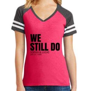 Women's Game V-Neck Tee Thumbnail