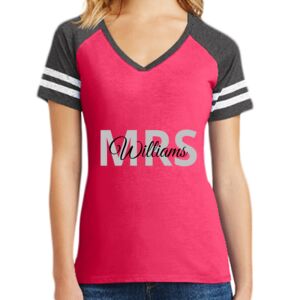 Women's Game V-Neck Tee Thumbnail