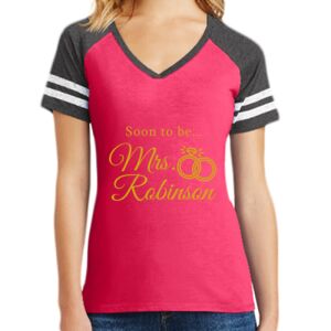 Women's Game V-Neck Tee Thumbnail