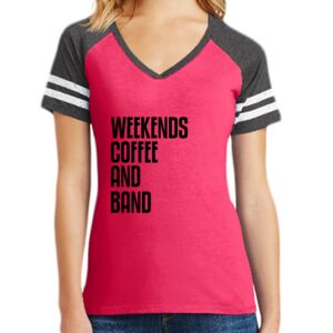 Women's Game V-Neck Tee Thumbnail