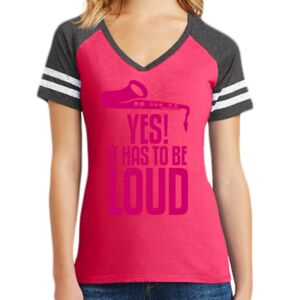 Women's Game V-Neck Tee Thumbnail
