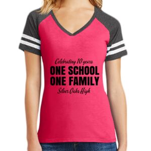 Women's Game V-Neck Tee Thumbnail
