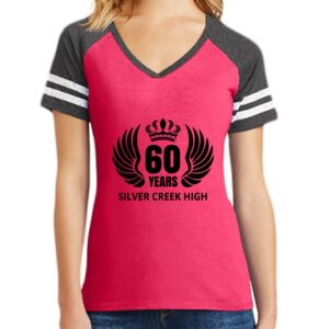 Women's Game V-Neck Tee Thumbnail
