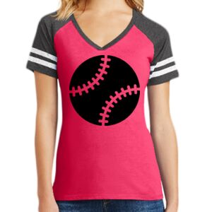 Women's Game V-Neck Tee Thumbnail