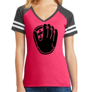 Women's Game V-Neck Tee Thumbnail