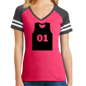 Women's Game V-Neck Tee Thumbnail