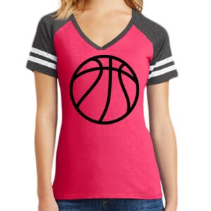 Women's Game V-Neck Tee Thumbnail