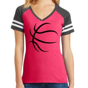 Women's Game V-Neck Tee Thumbnail