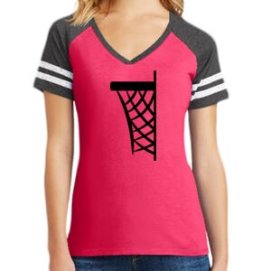 Women's Game V-Neck Tee Thumbnail