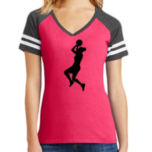 Women's Game V-Neck Tee Thumbnail